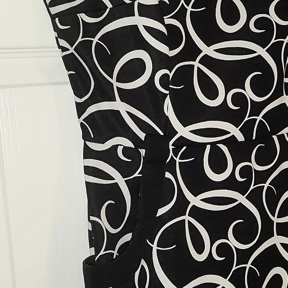 πHPx3π London Times Black+White Sleeveless Dress - Picture 5 of 5